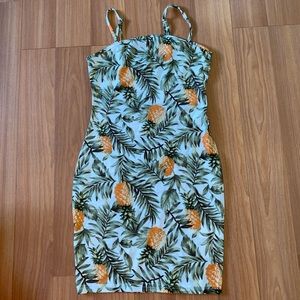 Shein pineapple dress
